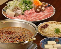 Tateyama pork and yakizen hot pot