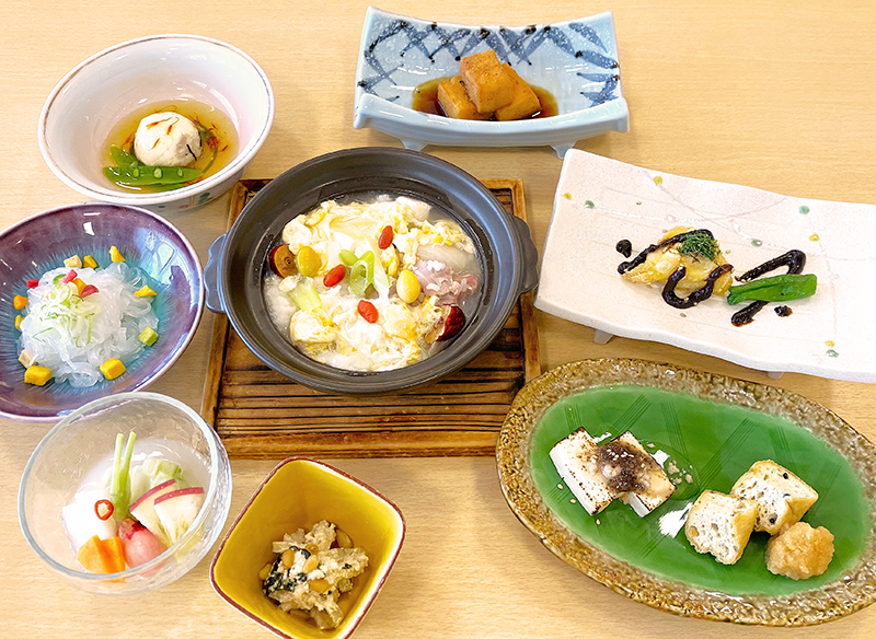 「富山でウェルネス」夏の和食発酵薬膳 昼食コース