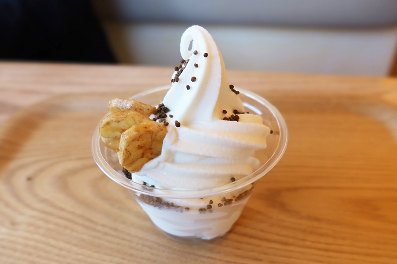 えごまミルクソフト